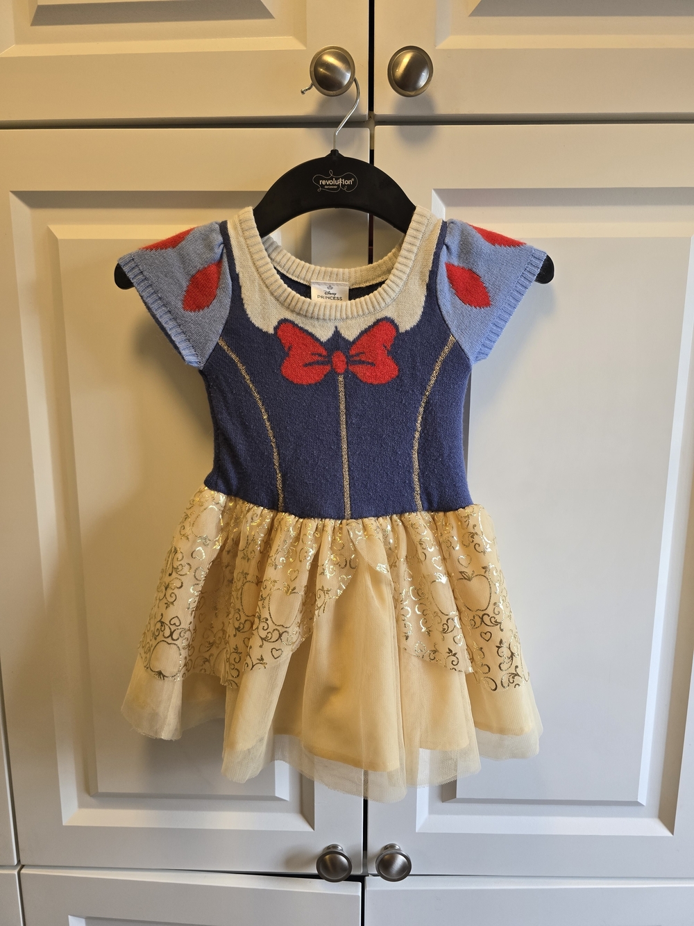 Disney Princess Toddler Girl Cosplay Snow White Dress, Size 2T Soft and Cozy